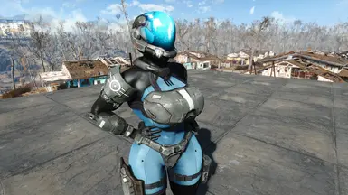 v.3: Exo Helmet - new colour for Vault-Tec Standard Issue Blue