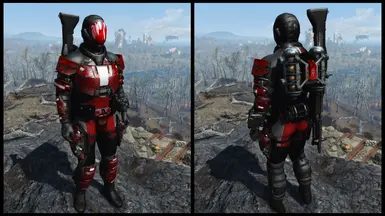 v.7 - Ginebra Red armour & gear retextured. VTAC Stealth Underhood