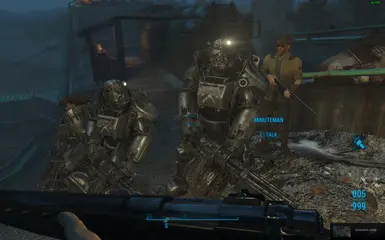 Minutemen power armor 