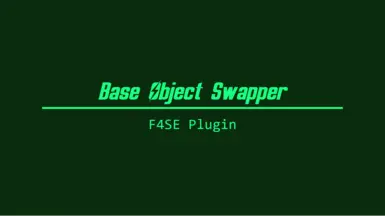 Base Object Swapper