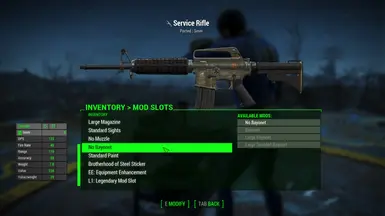 Service Rifle - All available slots 2