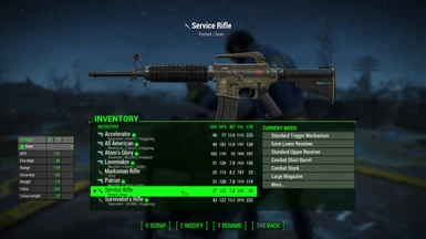 Service Rifle - Overview of a couple of configurations