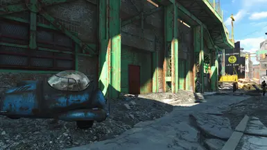 Location of the door outside of Diamond City