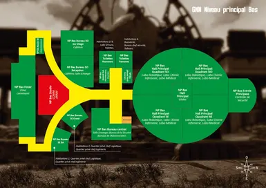 Plan commenté du niveau bas du GNN