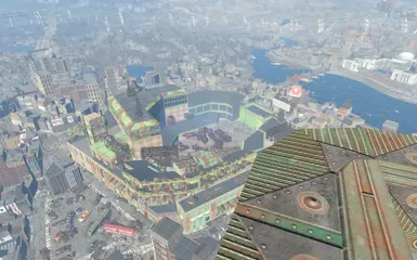 Diamond City from above