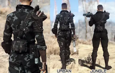 Urban and Jungle Camo