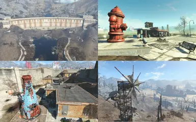 Nuka-World Settlements Pack - Tenhats' Collection