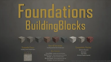 BuildingBlocks Foundations (snappable floors)