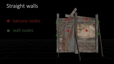 Snap nodes of staight walls