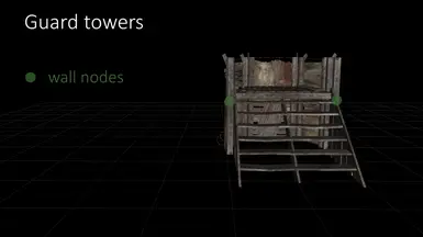 Snap nodes of guard towers