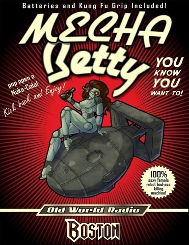 Mecha Betty Poster  longer 