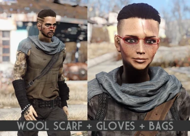 Wool Scarf - Gloves - Bags