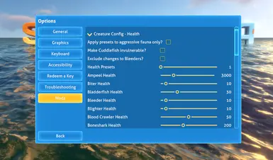 Mod Options