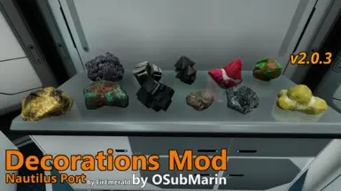 Decorations Mod (UNOFFICIAL Nautilus Patch)