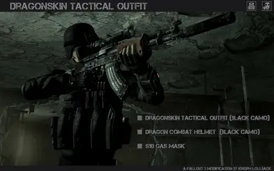 Dragonskin Tactical Outfit - Black