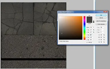 Colour Picker- Sidewalk