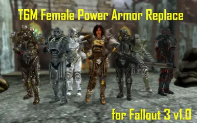 T6M Female Power Armor Replace