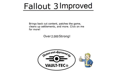 Fallout 3 Improved