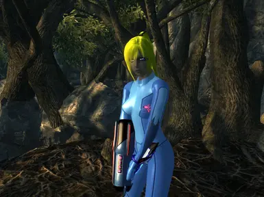 Mantis Zero Suit Cannon2_4 and Scouter