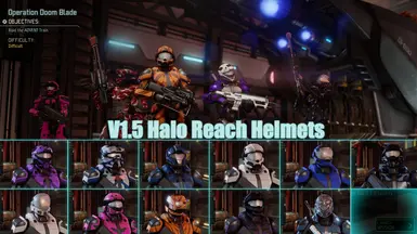 Halo Reach Helmets