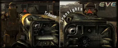 EVE 1-11 Tribeam IronSights