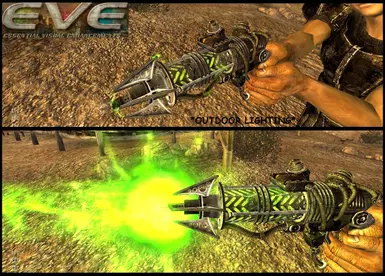 Plasma Pistol firing