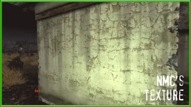 Exterior Flaking Wall