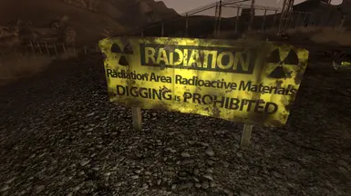 Radiation Sign- MEDIUM Textures