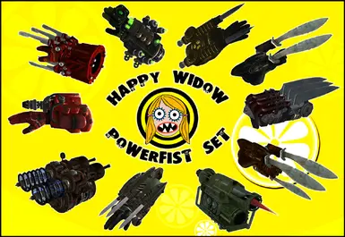 HAPPY WIDOW POWERFIST SET