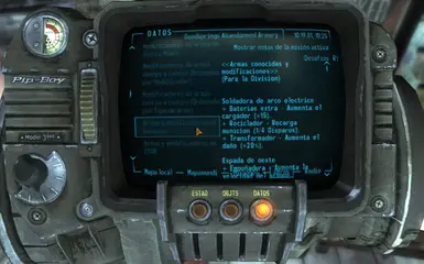 Notas en el pipboy 02