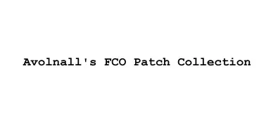 Avolnall's FCO Patch Collection