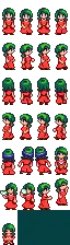 Talkohlooey's Caroline with red t-shirt sprites.
