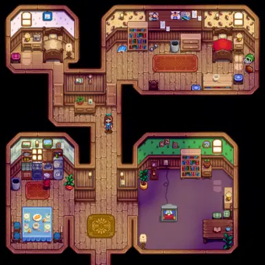 Interior: George, Evelyn, and Alex's House