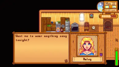 Haley - Marriage Dialogue