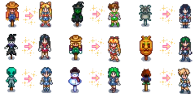 The sailor scarecrows (OFFICIAL UPDATE FOR 1.3)