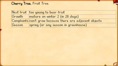 fruit tree