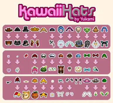 Kawaii Hats