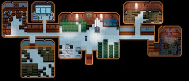 Joja Warehouse Interior