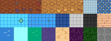 Floors - Diverse (Bath, Mine, Sauna, Nature)