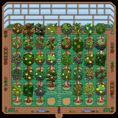 V1.0 Starblue with one each Fruit Tree from base + PPJA More Trees