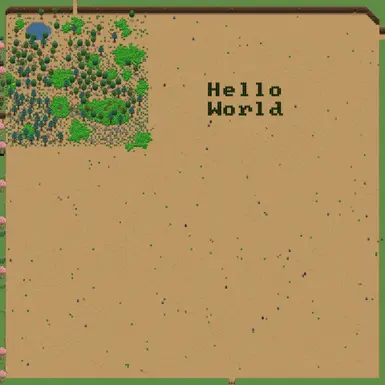 Crop Writer - Hello World