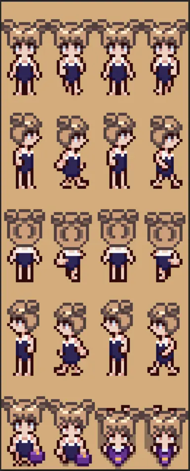 Taiga Beach Sprites