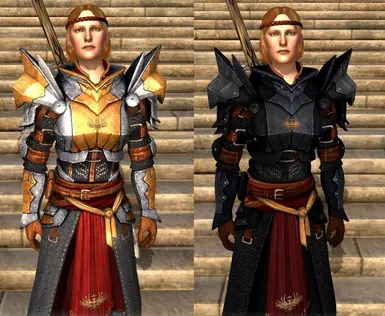 Aveline wearing armour of Meredith