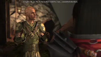 Zevran Romance Dialogue Fix