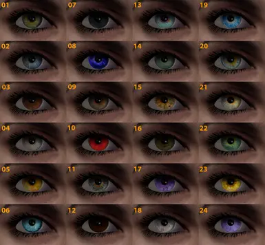 SJC's DA2 Eye Textures