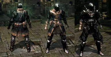 Black Elite Knight Armor