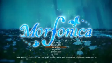 Morfonica Main Menu