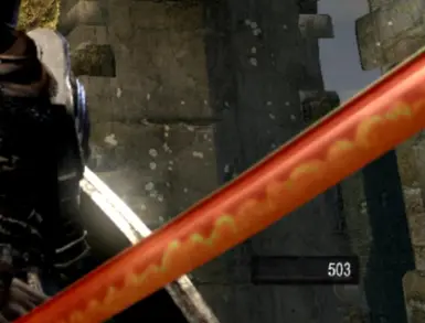 Red Steel Katana