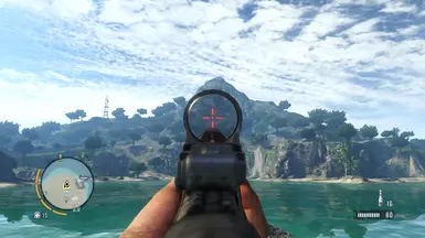 New reflex sight reticle