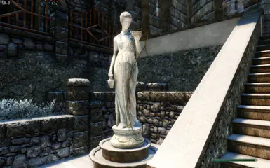 Seasonal statue variant - Winter